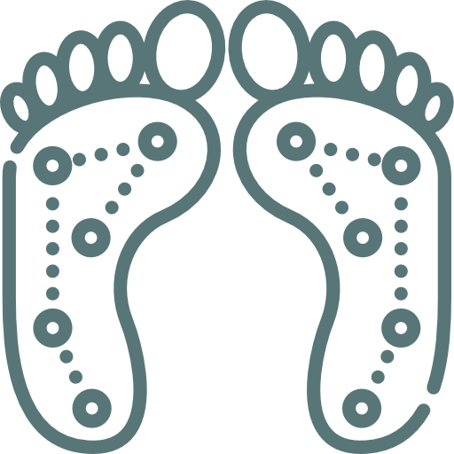 Icono de masajes de pies