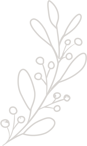 Hoja decorativa oscura